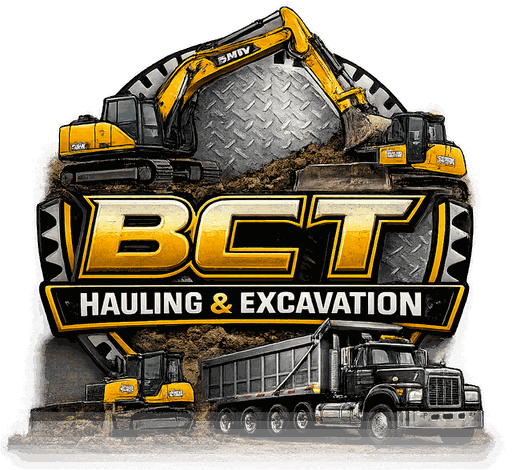 BCT Hauling & Excavation Demolition logo